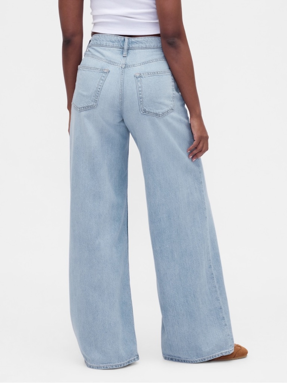 GAP Jeans Women’s Curvy Mid Rise Ultra Soft Baggy Jeans 0 - 25 Petite Brand NEW